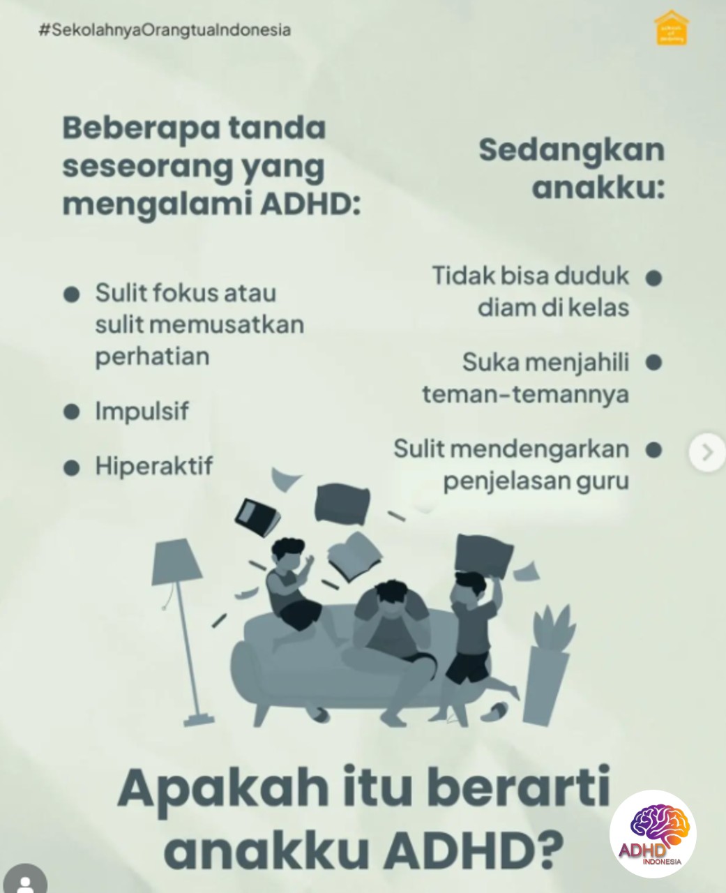 Ciri dan Gejala ADHD pada Anak Usia Dini di Kabupaten Bireuen