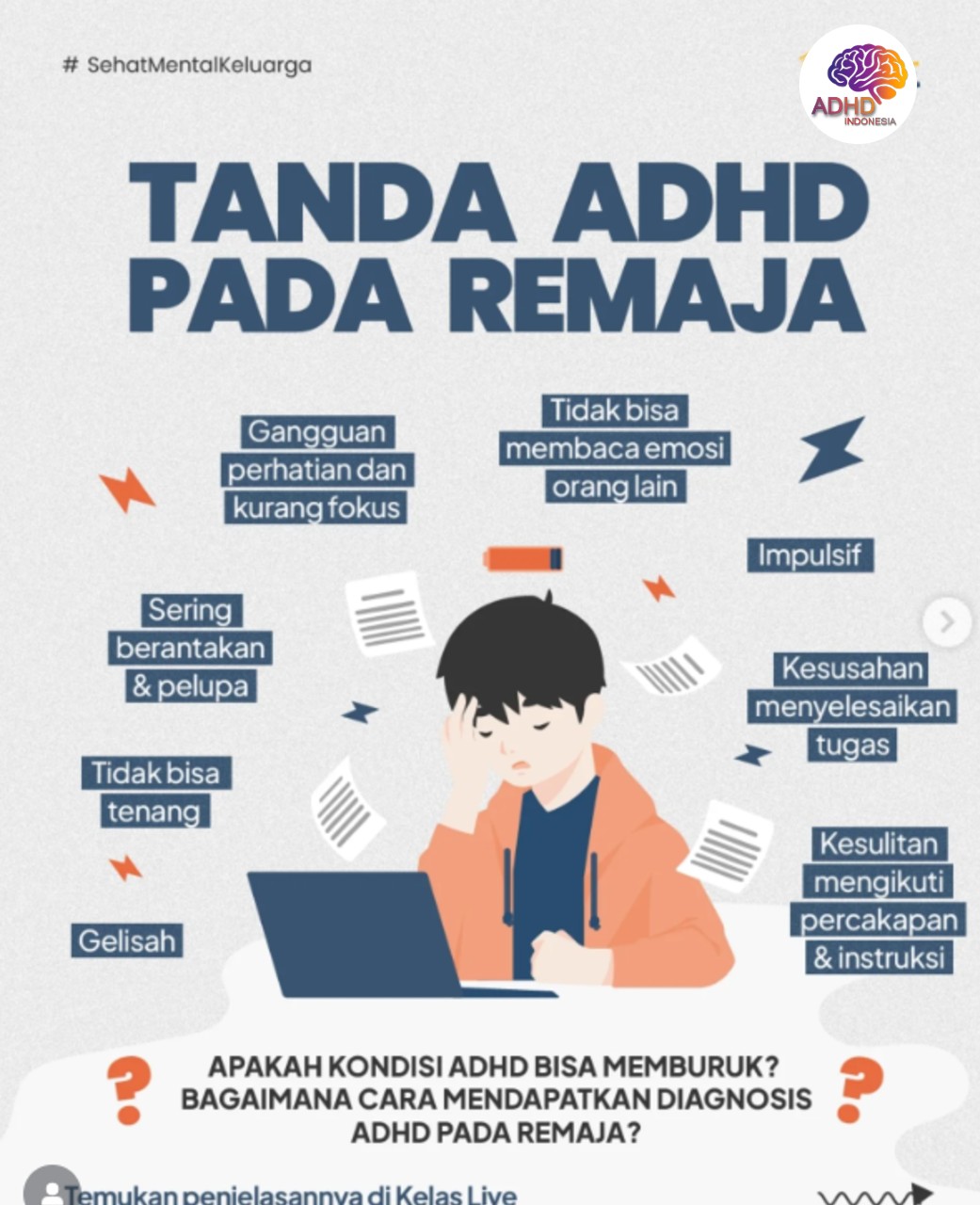 Screening ADHD Non-Diagnostik: Edukasi Awal bagi Orang Tua di Kabupaten Bireuen