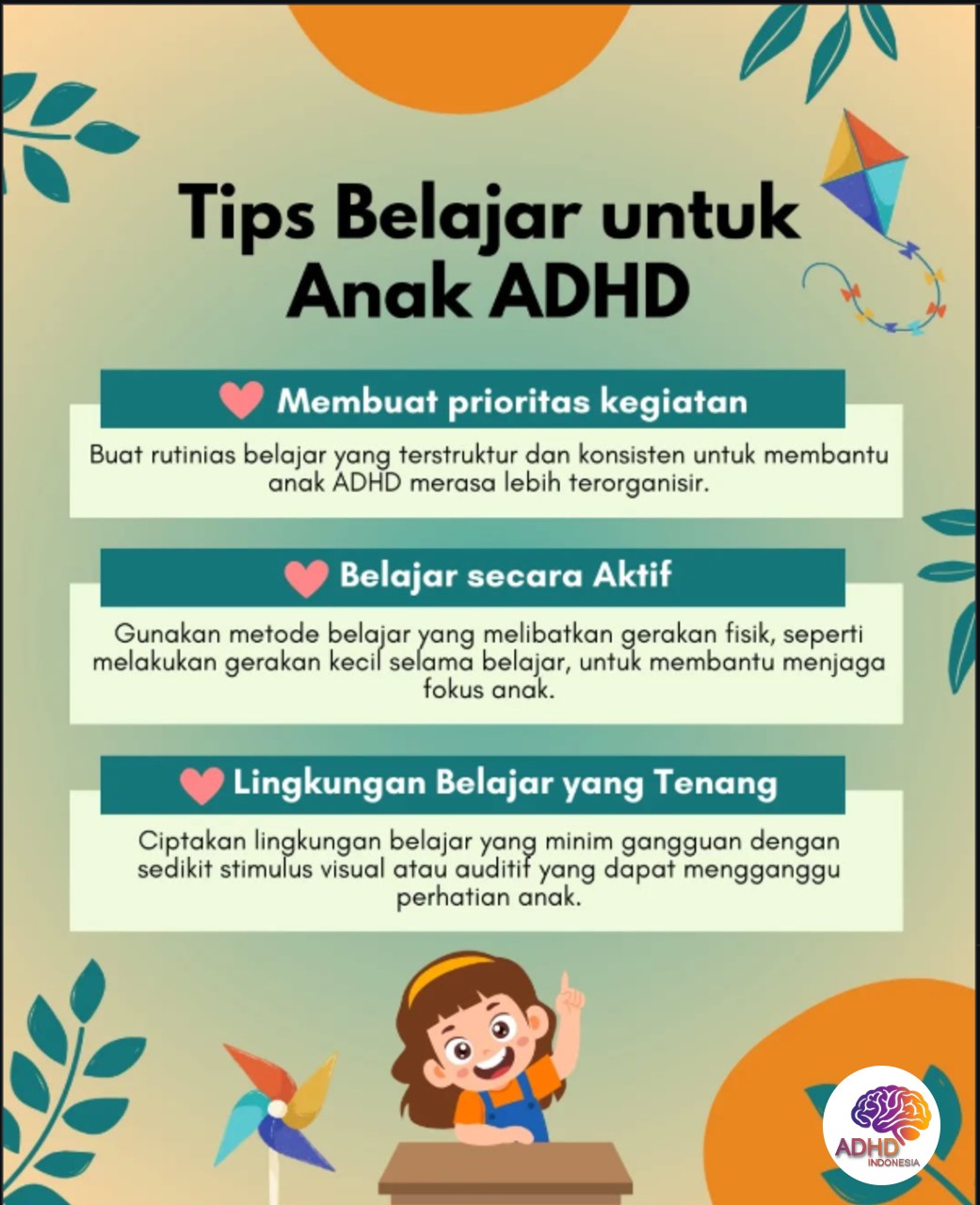 Strategi Belajar yang Cocok untuk Anak ADHD di Kabupaten Bireuen